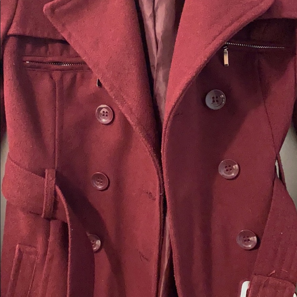 Maroon Rue21 coat - Picture 5 of 5